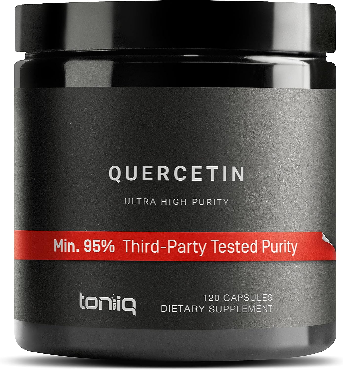 Toniiq Ultra High Purity Quercetin Capsules - 95%+ Highly Purified and Highly Bioavailable - 1000mg Per Serving - 120 Capsules Quercetin Supplement